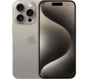 APPLE iPhone 15 Pro - 128 GB, Natural Titanium - Pristine